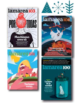 PACK 4 REVISTAS LA MAREA 103 - 100